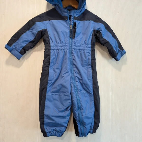 REI Rimber Mountain tots 12 month blue snowsuit winter coat